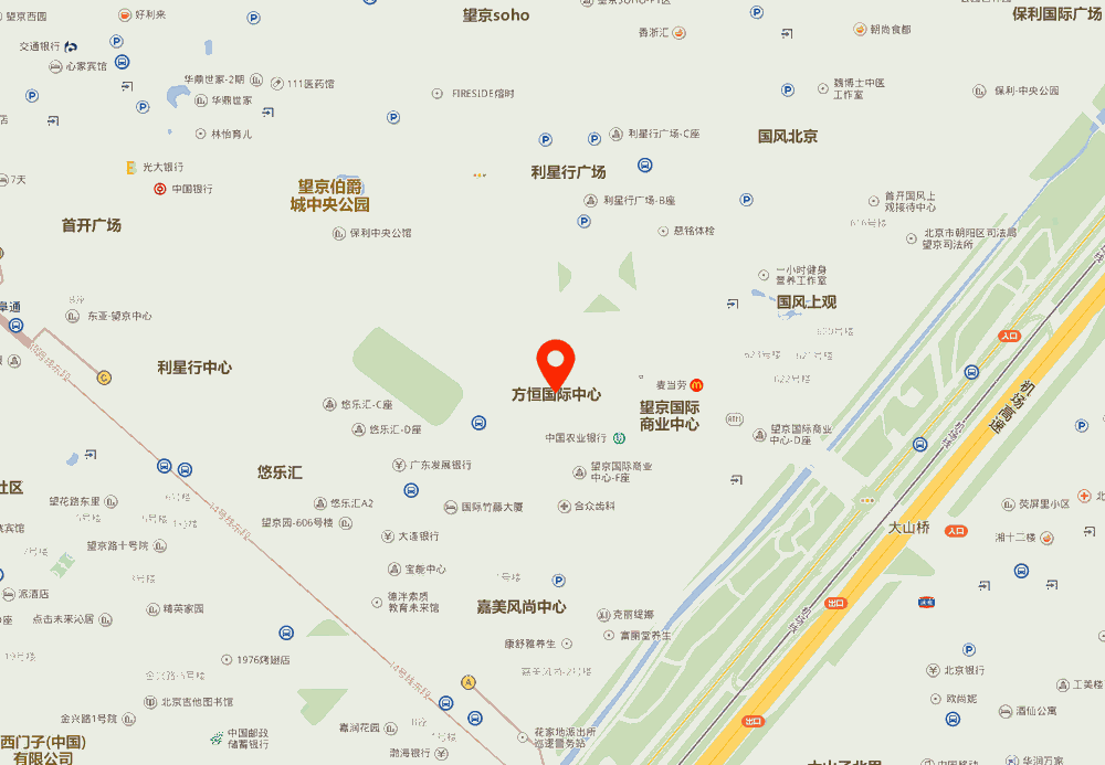 方恒国际中心位置地图